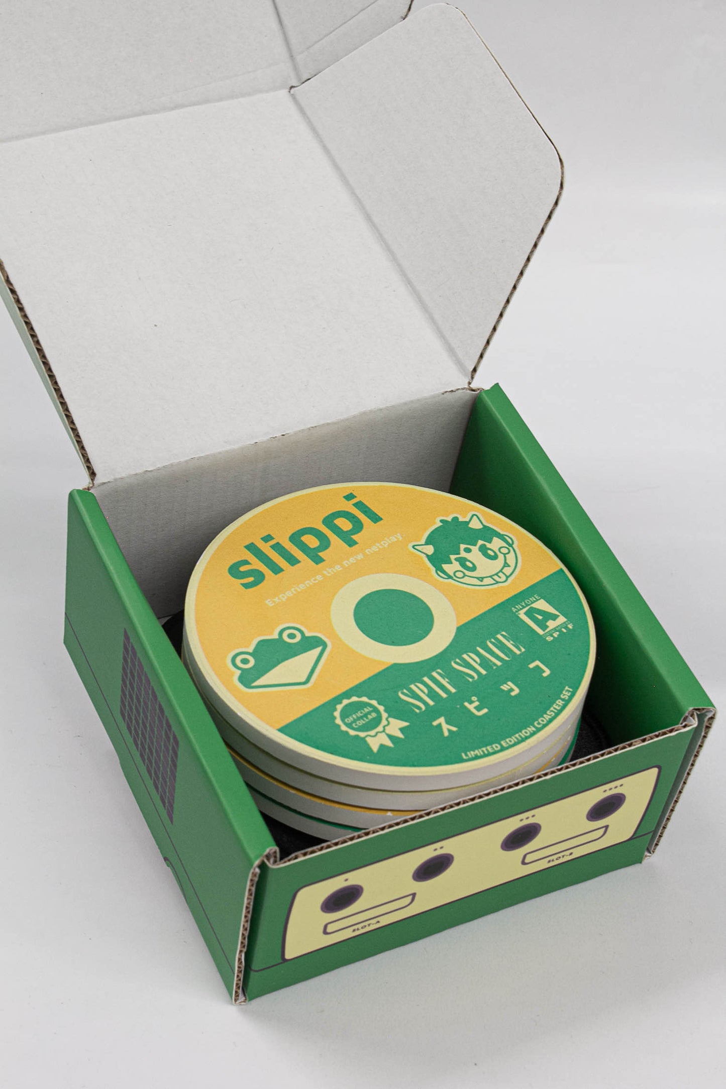 SPIF X SLIPPI COASTER SET