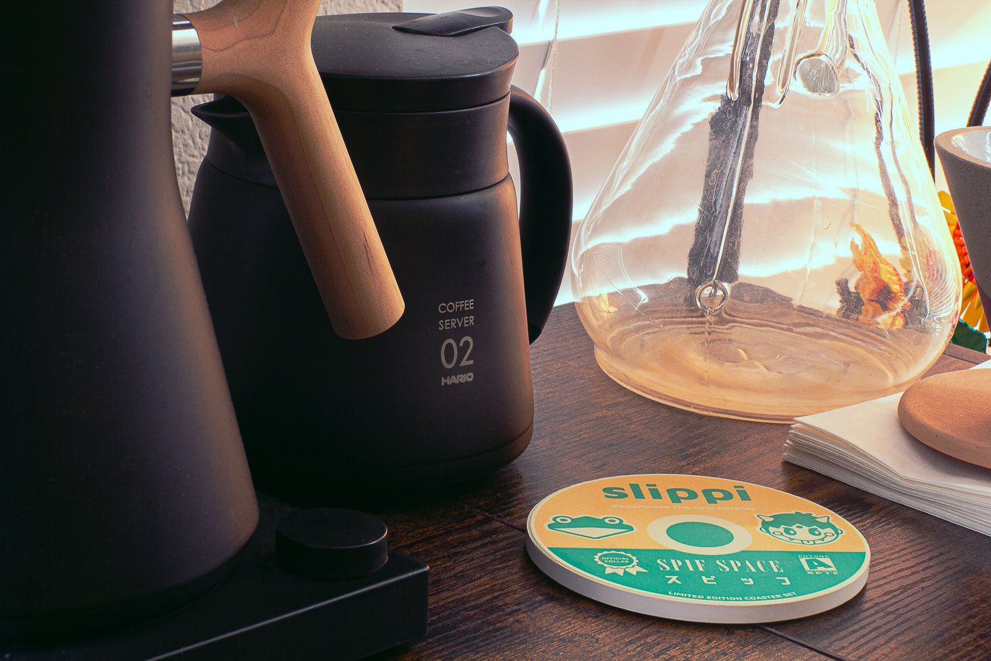 SPIF X SLIPPI COASTER SET