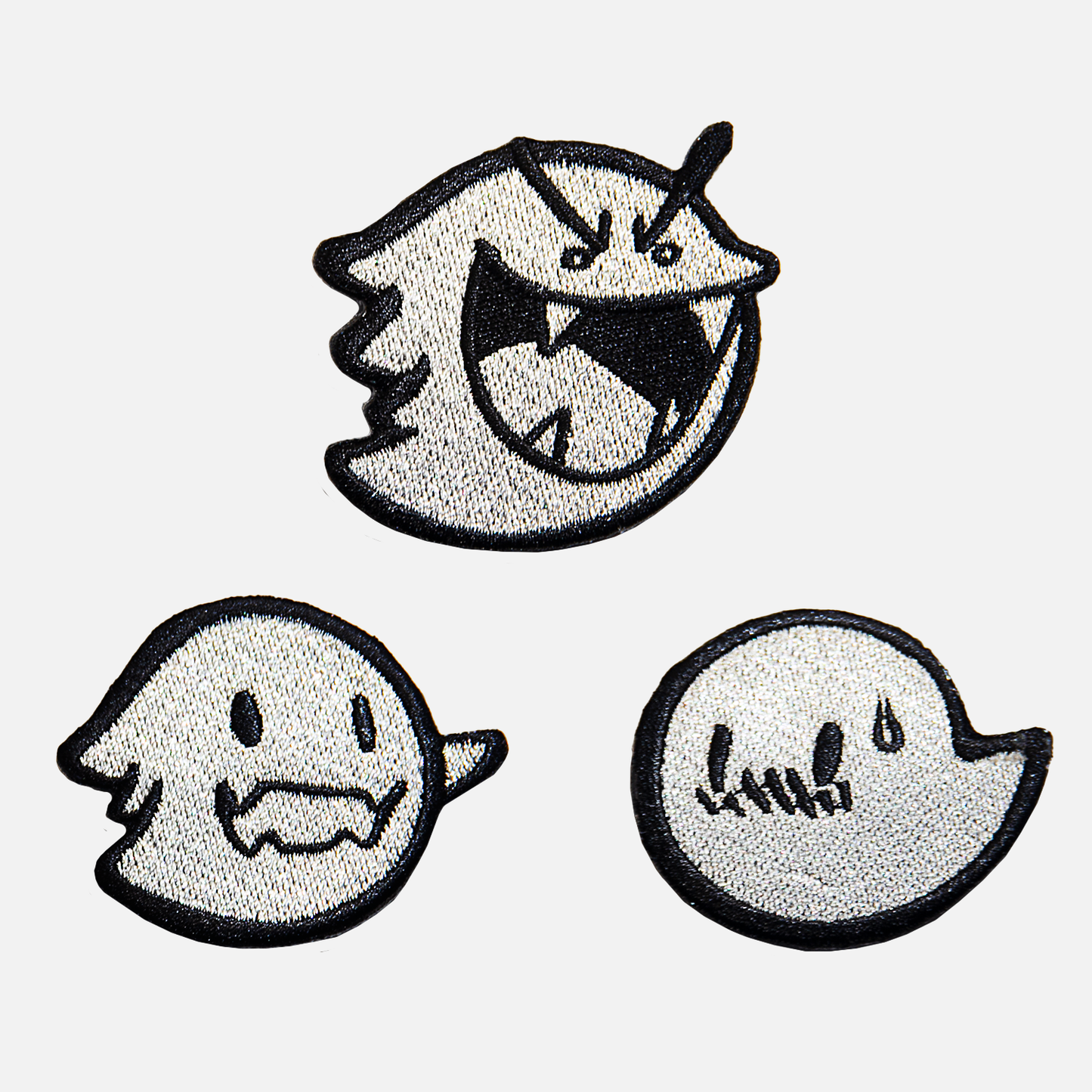 BOO! Triple Patch Pack (Hook Backing)