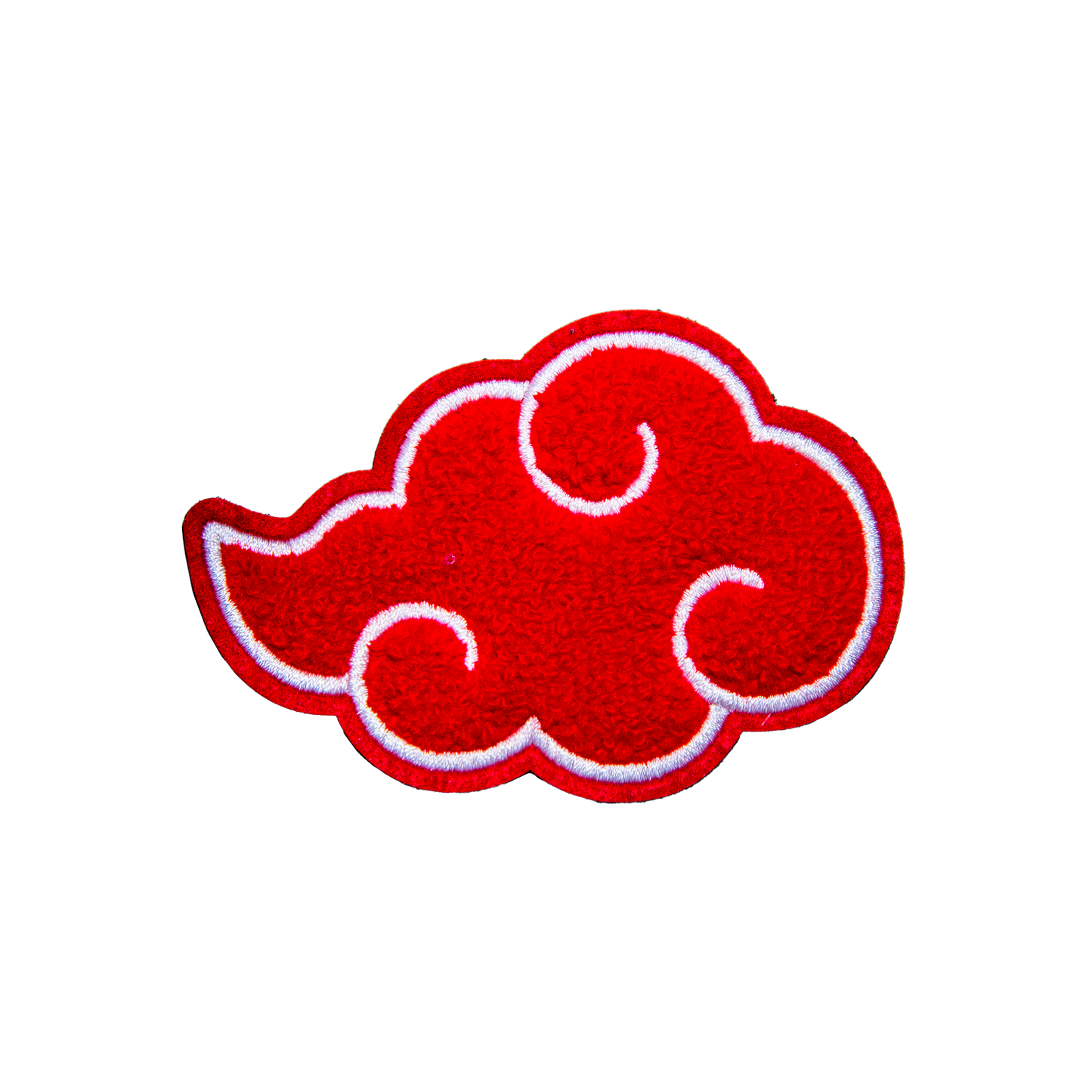 RED CLOUD CHENILLE PATCH (Hook backing)