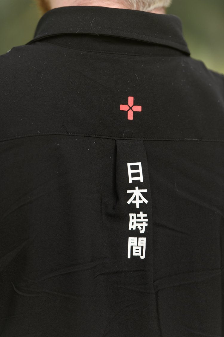 SPIF x JAPAN TIME BUTTON-UP