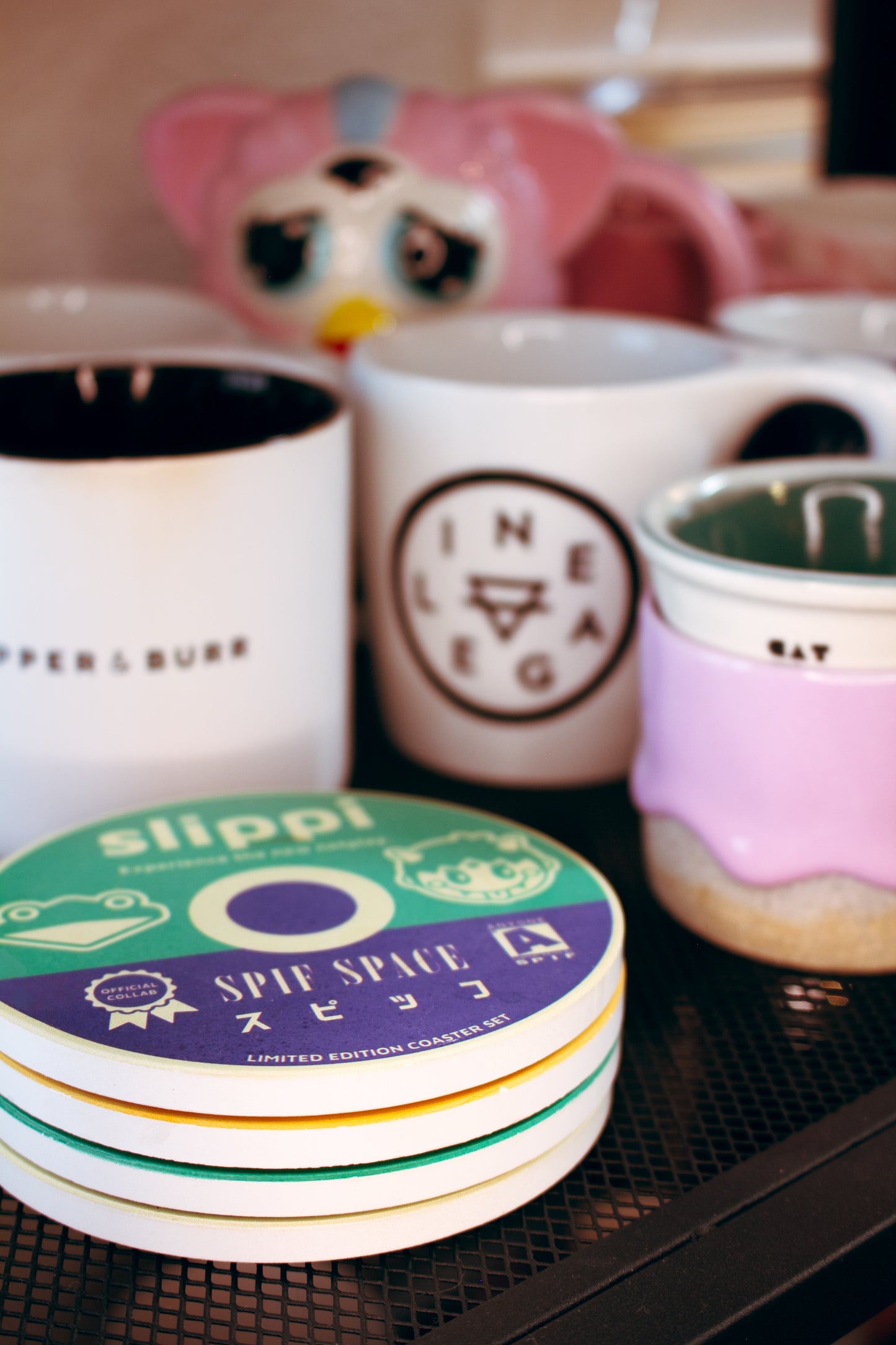 SPIF X SLIPPI COASTER SET