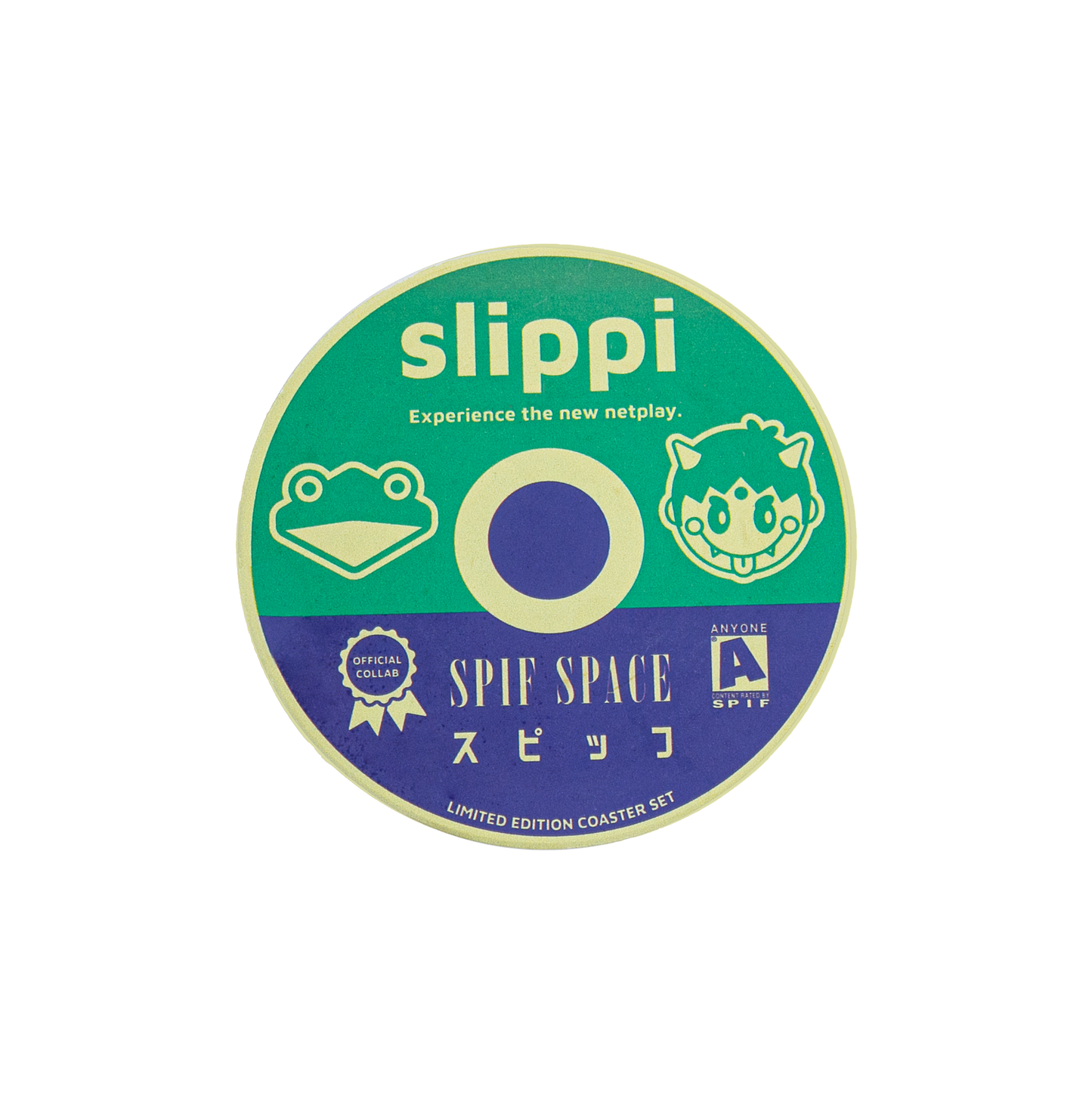 SPIF X SLIPPI COASTER SET