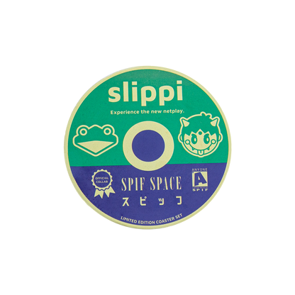 SPIF X SLIPPI COASTER SET