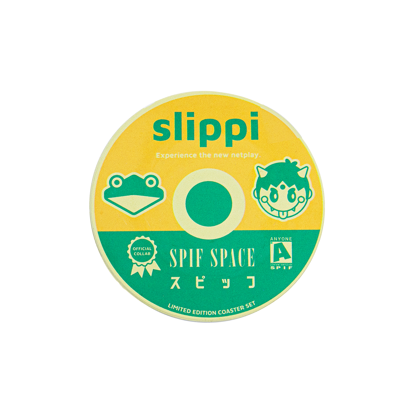 SPIF X SLIPPI COASTER SET