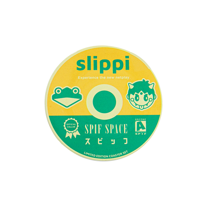 SPIF X SLIPPI COASTER SET