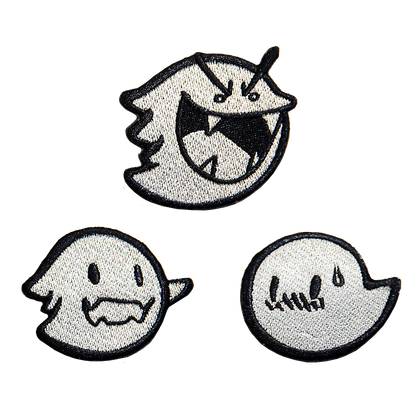 BOO! Triple Patch Pack (Hook Backing)