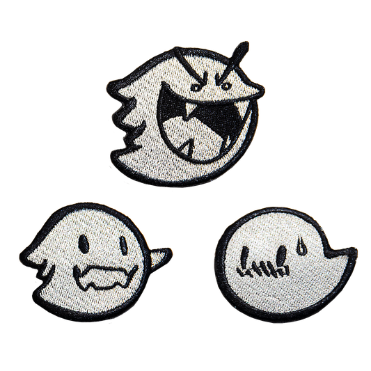 BOO! Triple Patch Pack (Hook Backing)