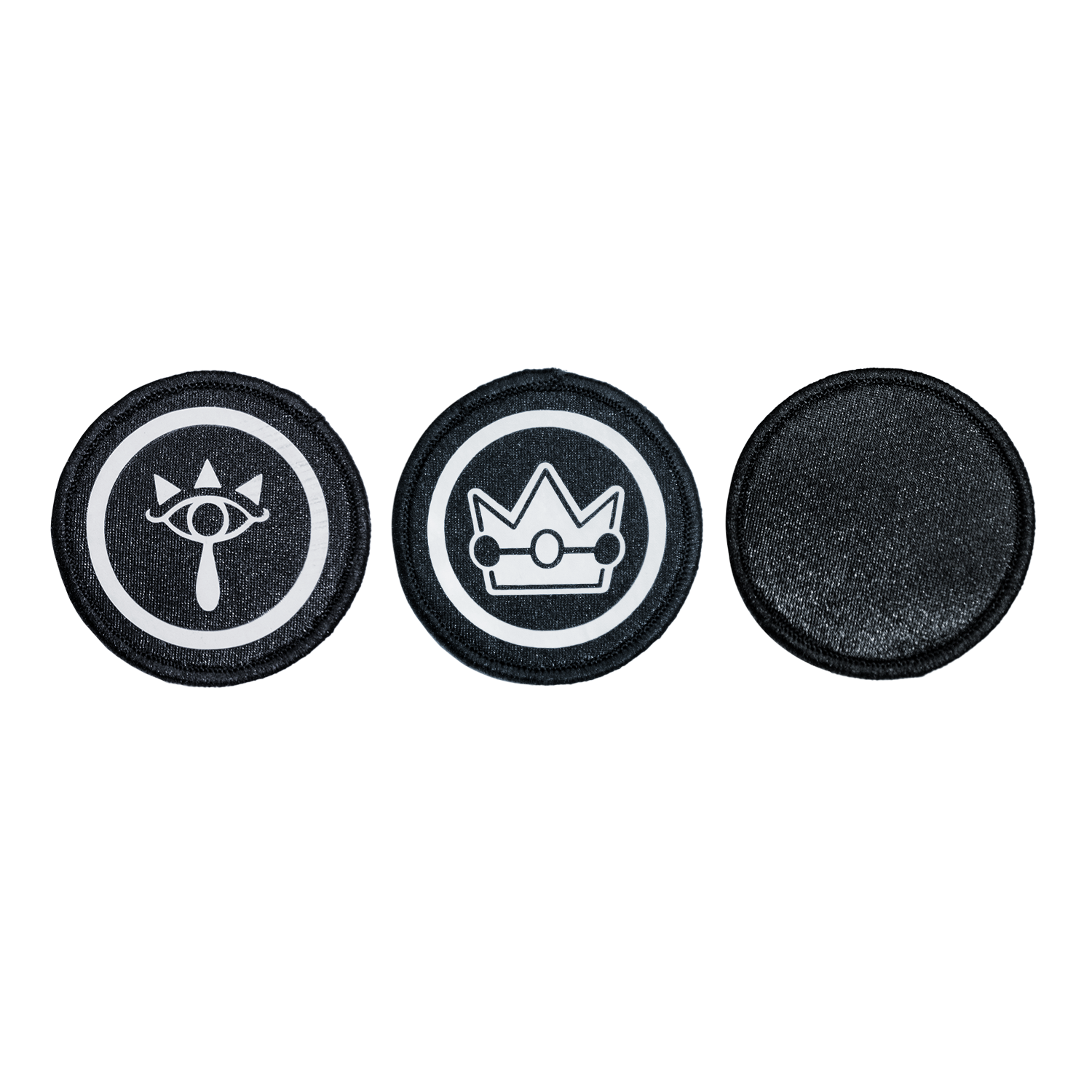Circle Rivet Patch Template CORE CUSTOM CIRCLE PATCH (Hook backing) – SPIF SPACE