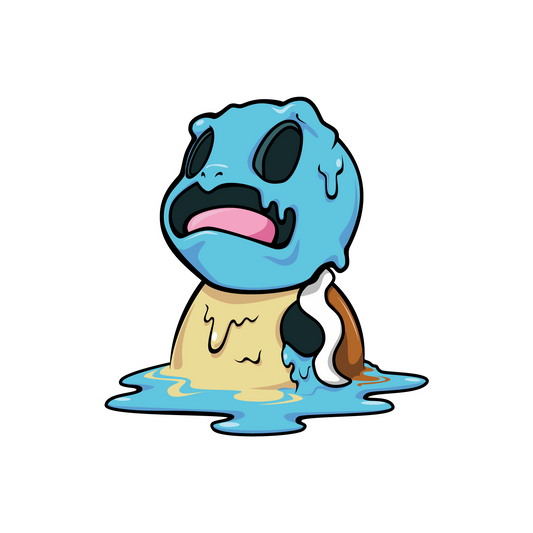 MELTURTLE Sticker